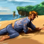 El Náufrago y el Mar