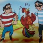 Los Ladrones y el Gallo
